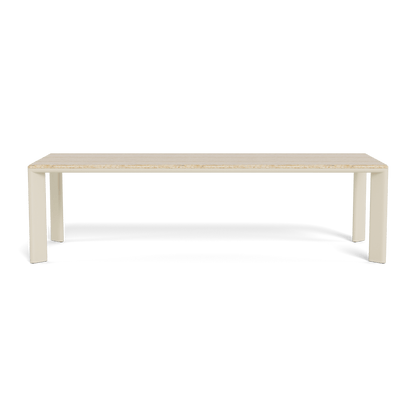 Palm Beach Aluminum Rectangle Dining Table