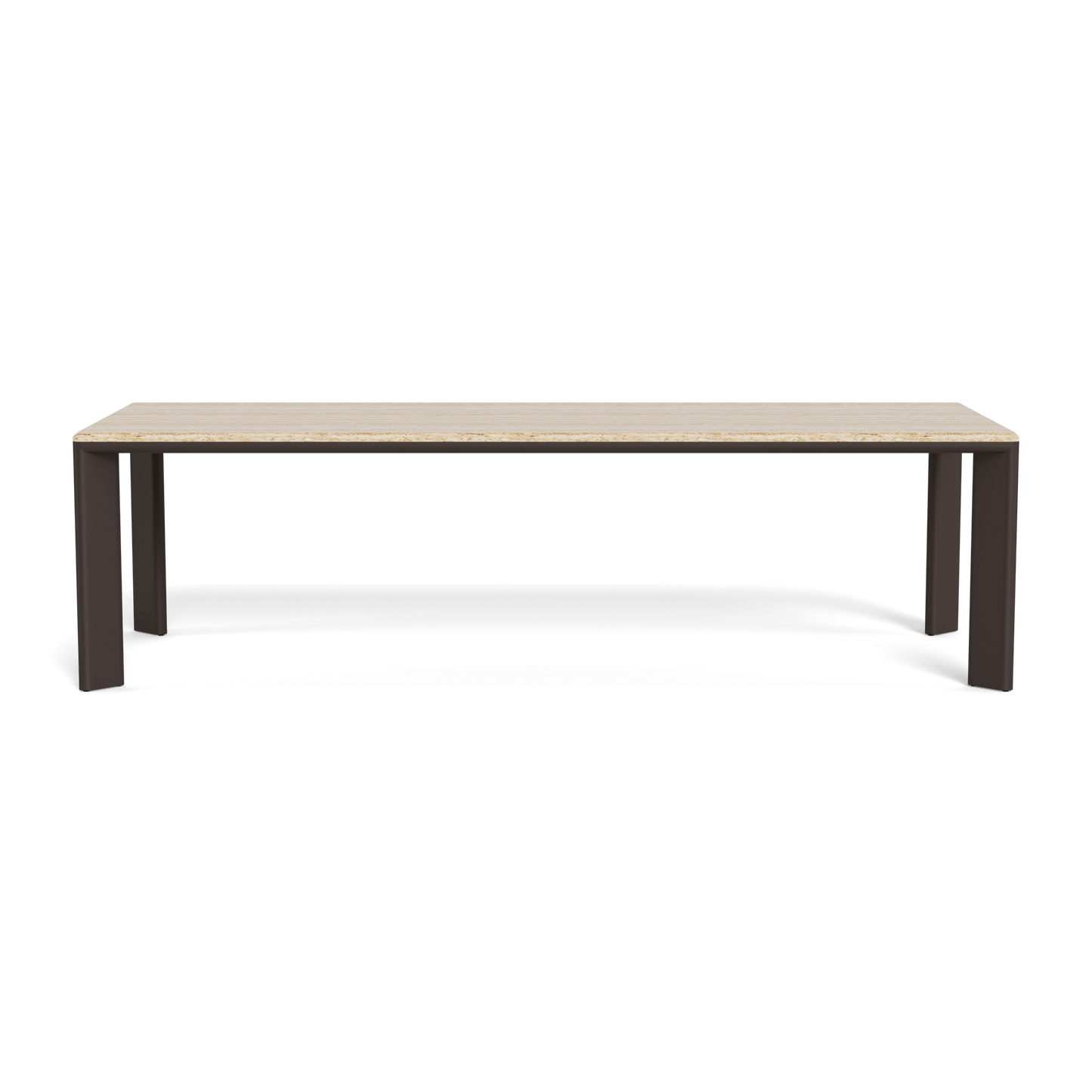 Palm Beach Aluminum Rectangle Dining Table