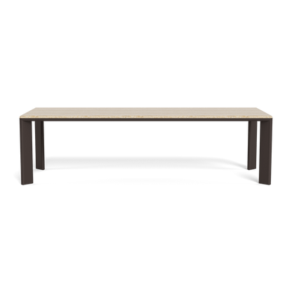 Palm Beach Aluminum Rectangle Dining Table