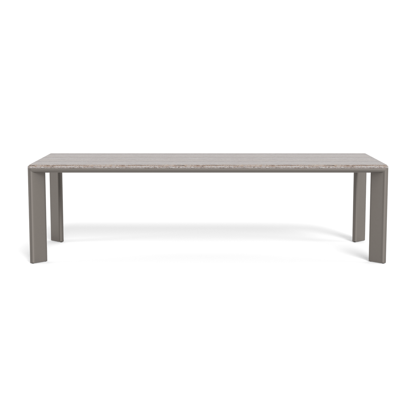 Palm Beach Aluminum Rectangle Dining Table
