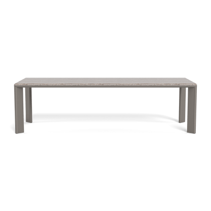 Palm Beach Aluminum Rectangle Dining Table