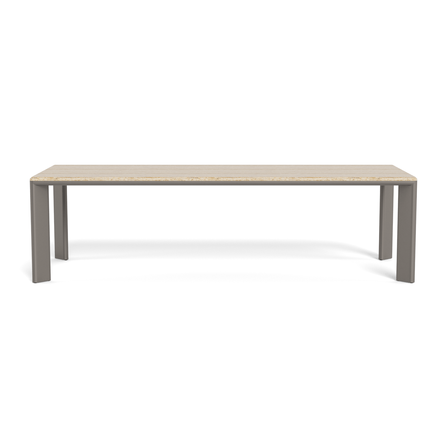 Palm Beach Aluminum Rectangle Dining Table