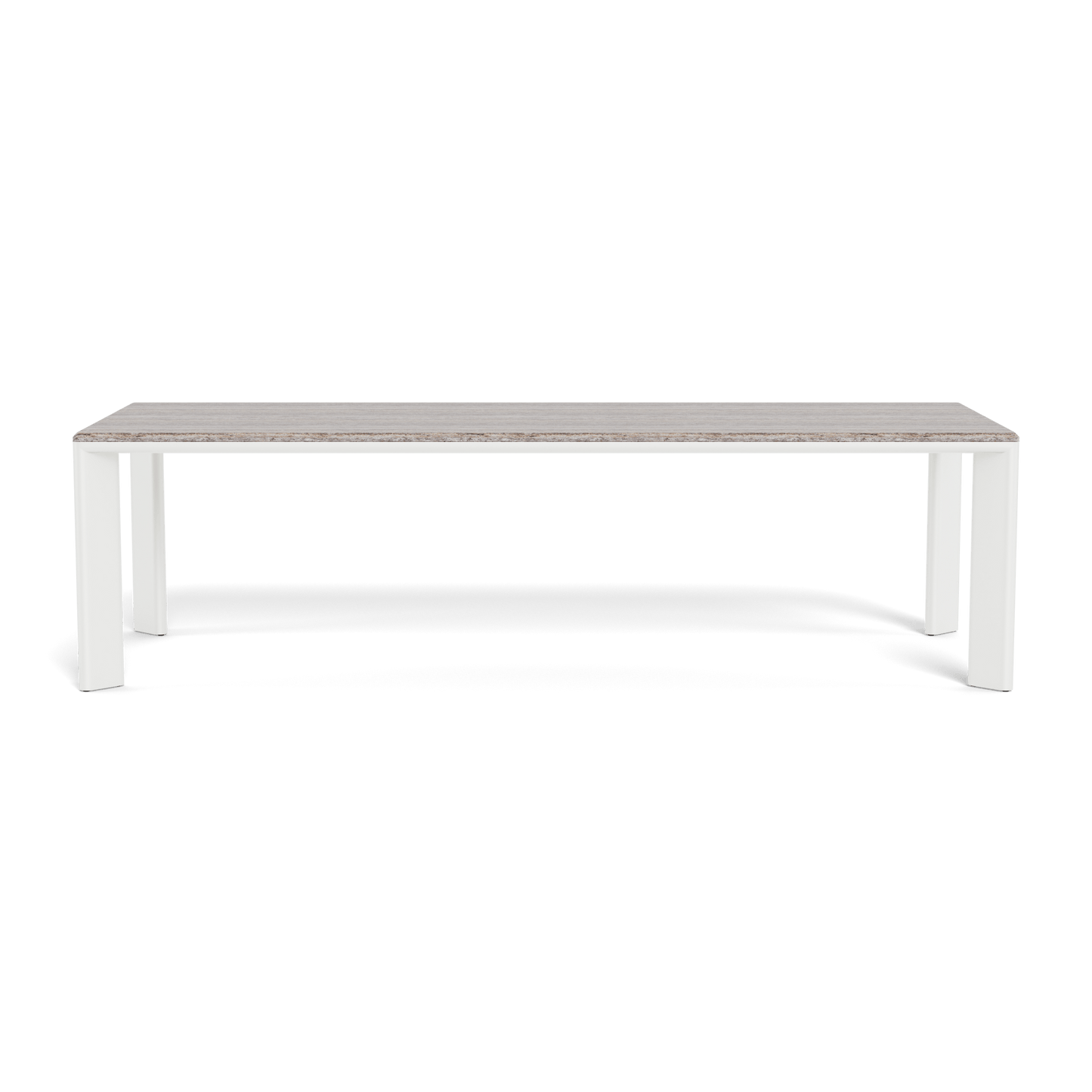 Palm Beach Aluminum Rectangle Dining Table