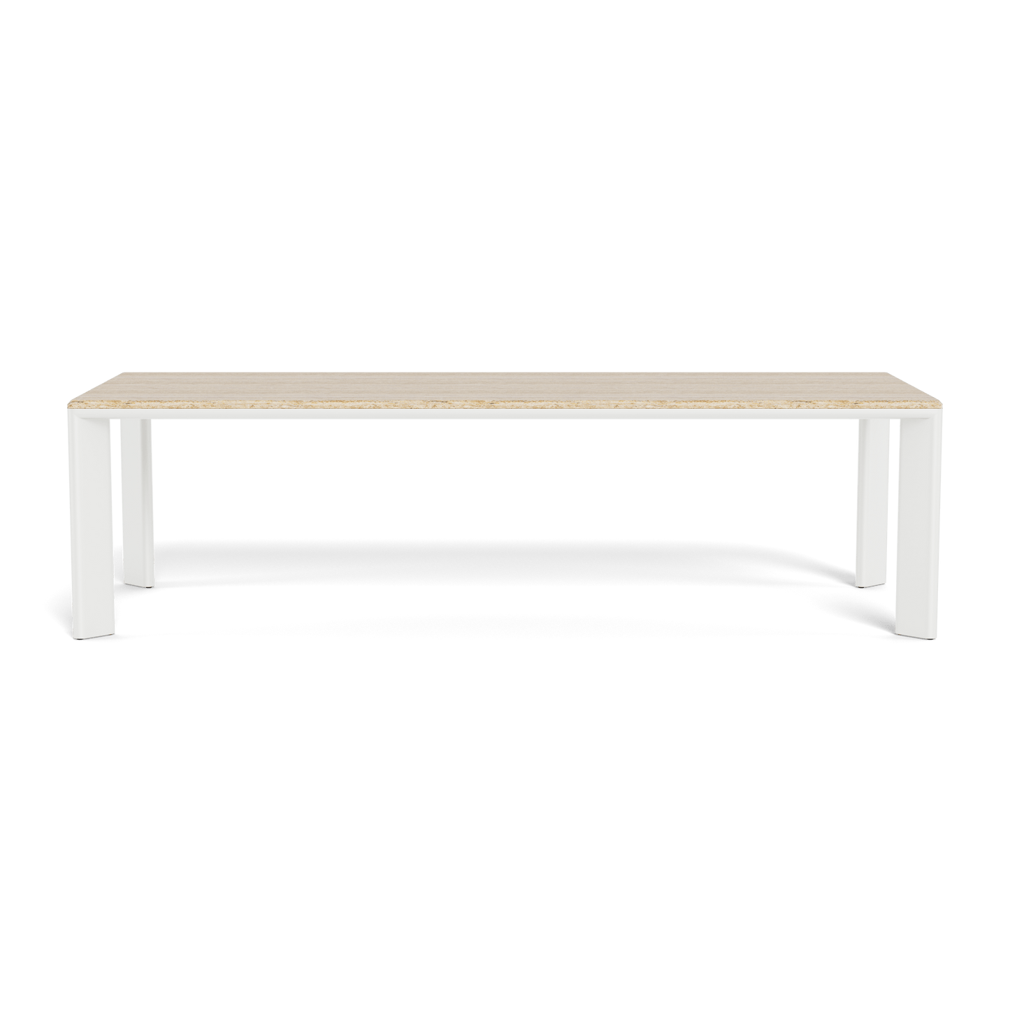 Palm Beach Aluminum Rectangle Dining Table