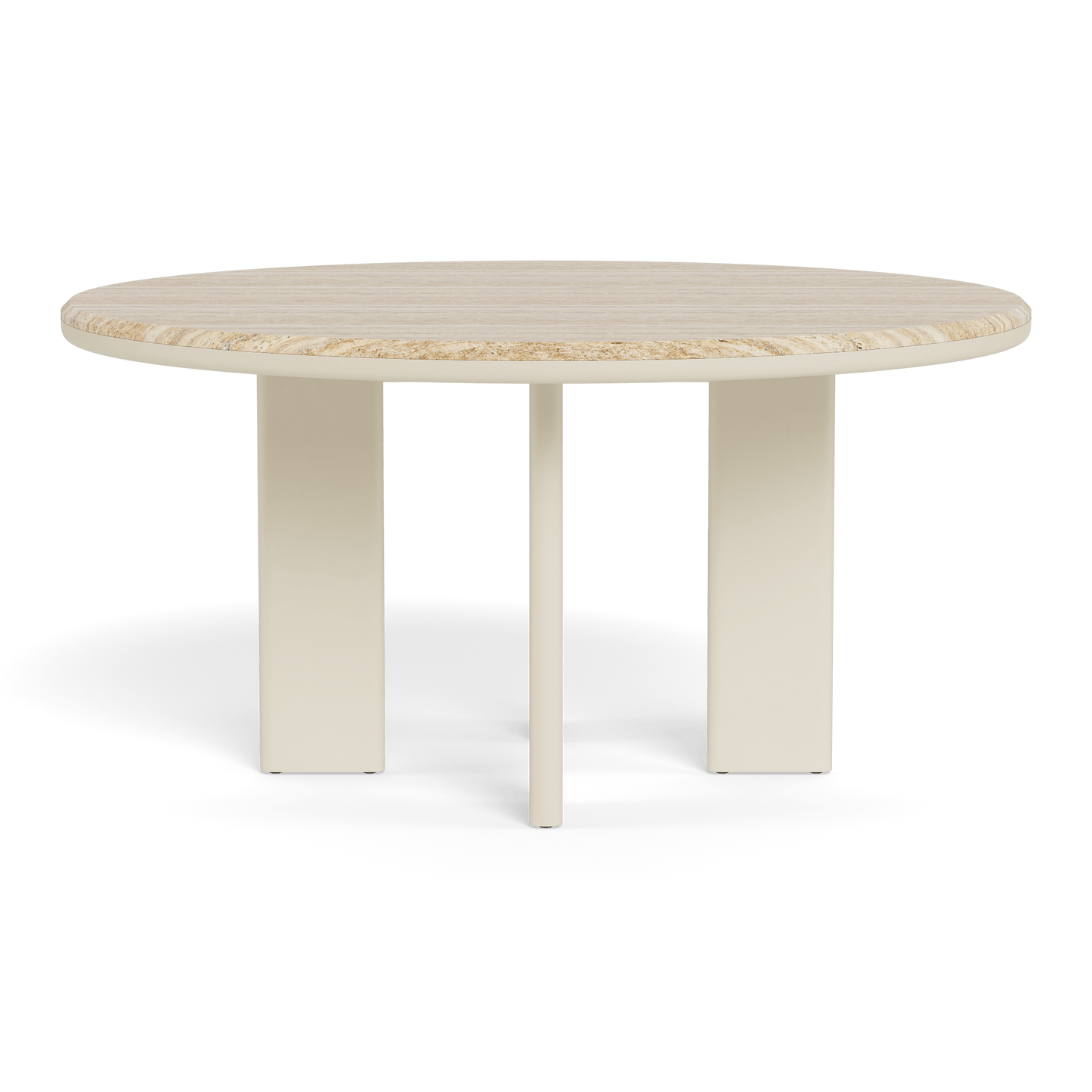 Palm Beach Aluminum Round Dining Table 60