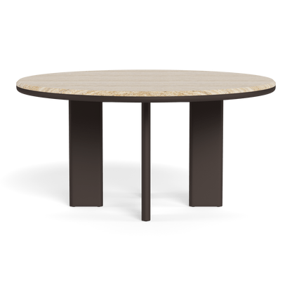 Palm Beach Aluminum Round Dining Table 60