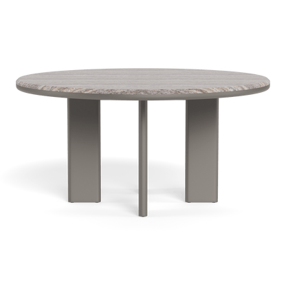Palm Beach Aluminum Round Dining Table 60