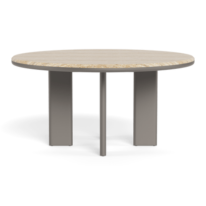 Palm Beach Aluminum Round Dining Table 60
