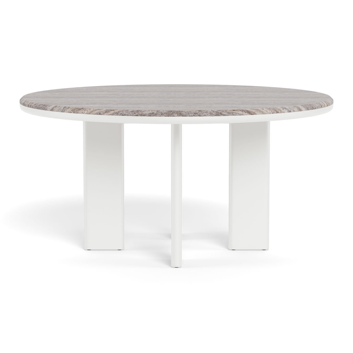 Palm Beach Aluminum Round Dining Table 60
