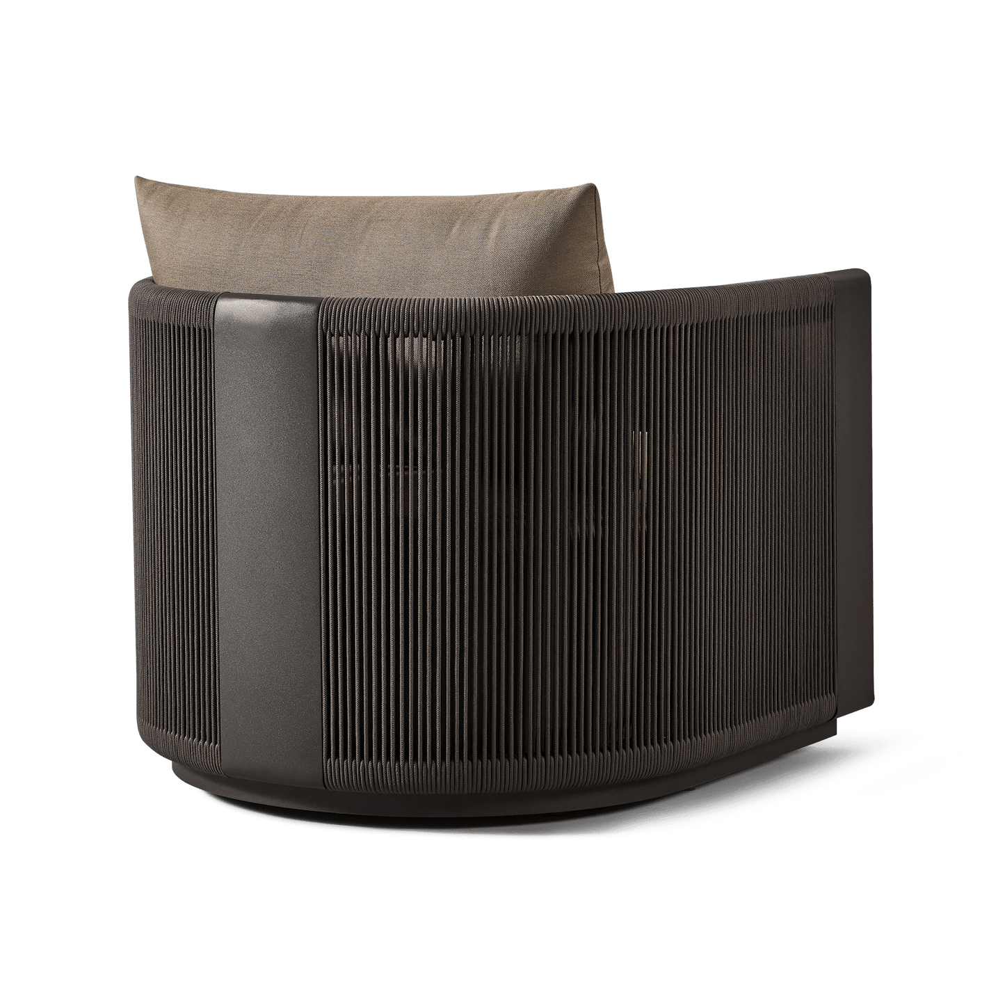 Palm Beach Aluminum Swivel Lounge Chair