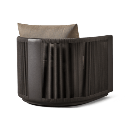 Palm Beach Aluminum Swivel Lounge Chair