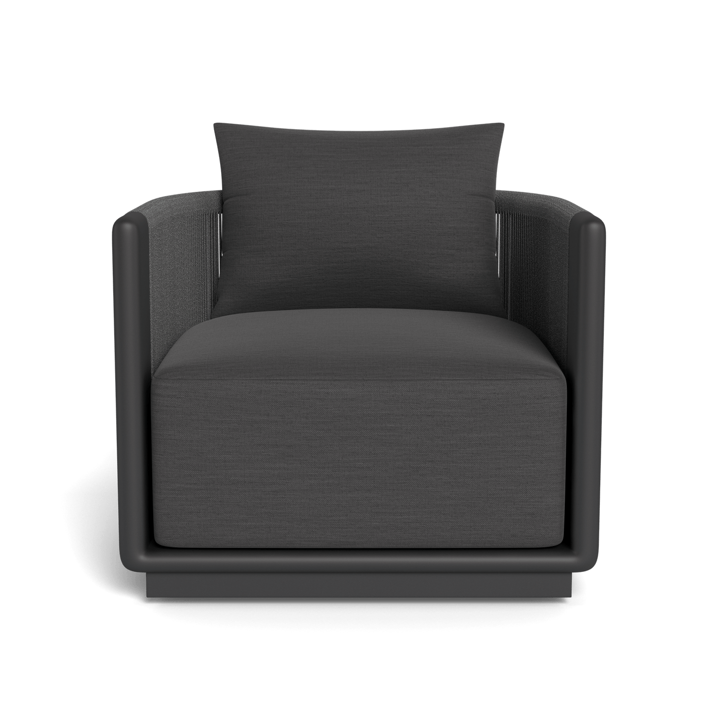 Palm Beach Aluminum Swivel Lounge Chair