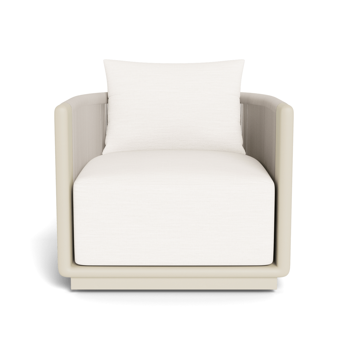 Palm Beach Aluminum Swivel Lounge Chair