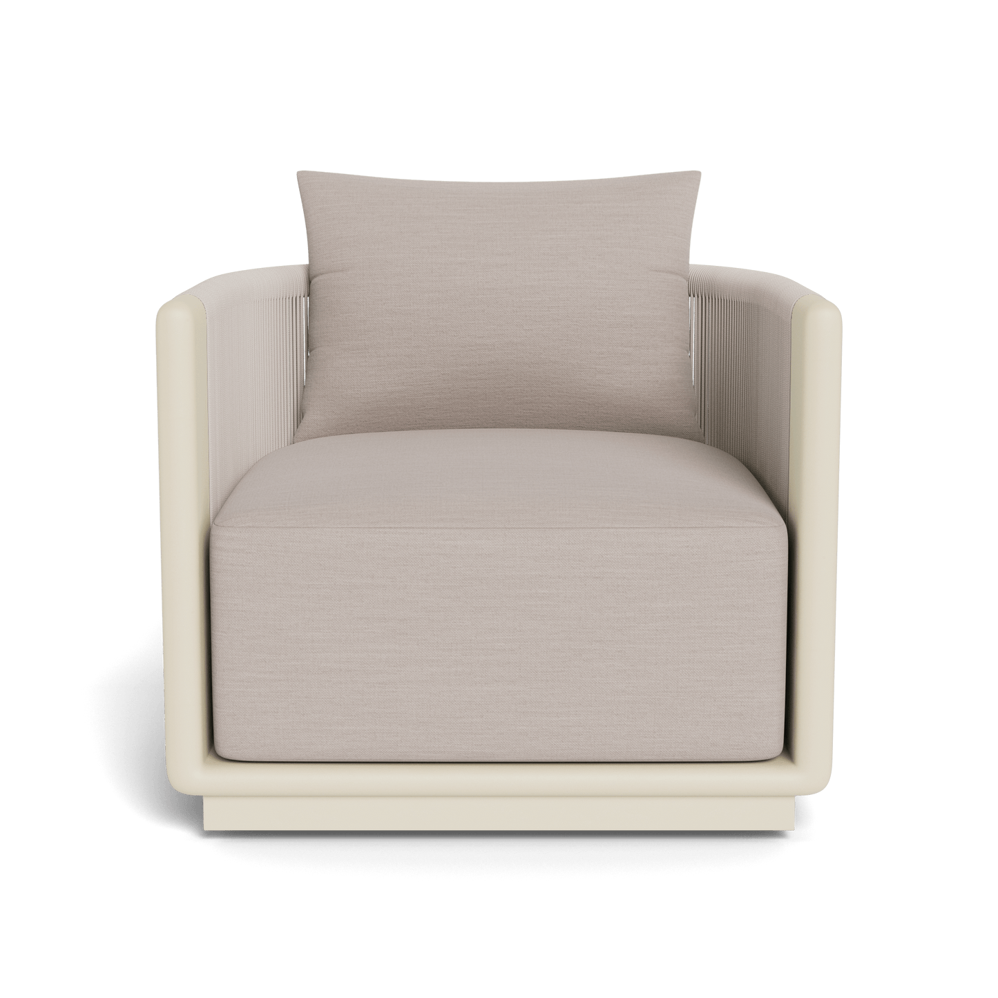 Palm Beach Aluminum Swivel Lounge Chair