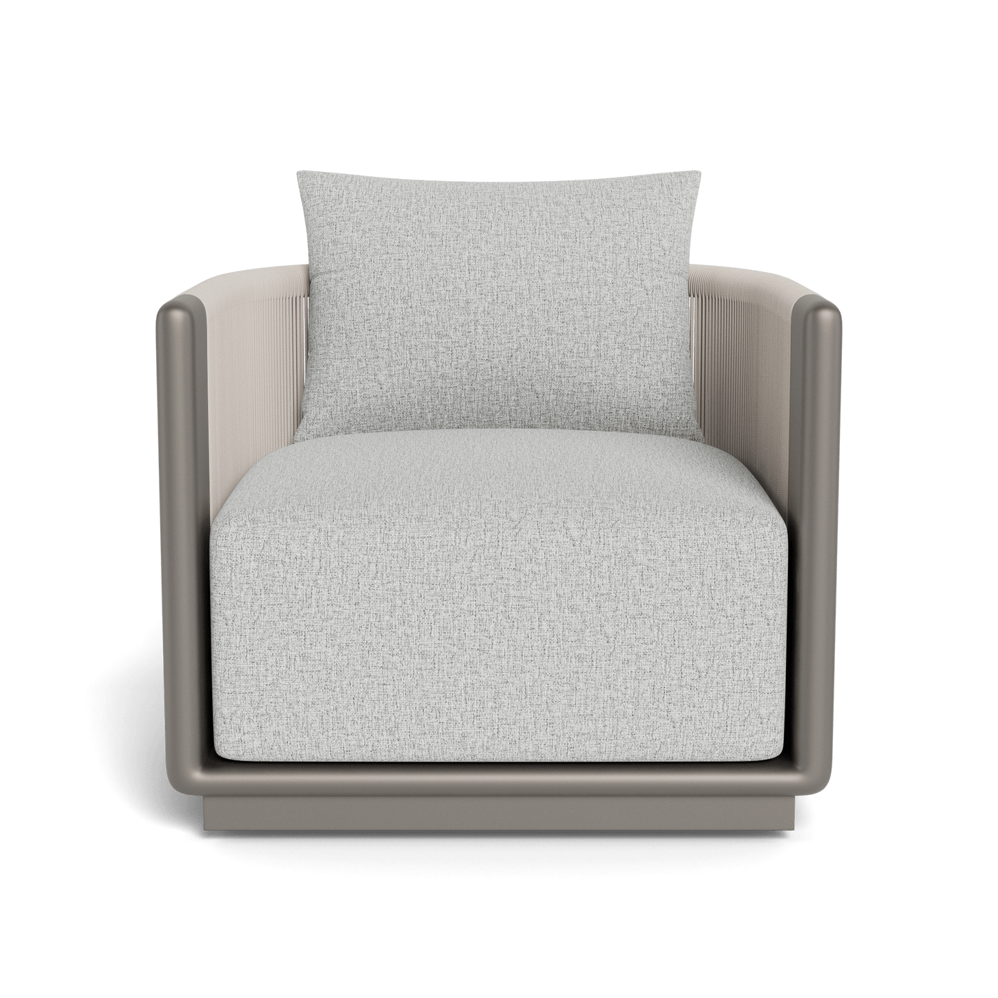 Palm Beach Aluminum Swivel Lounge Chair