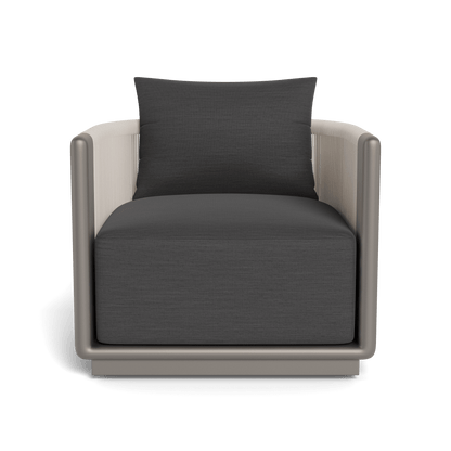 Palm Beach Aluminum Swivel Lounge Chair