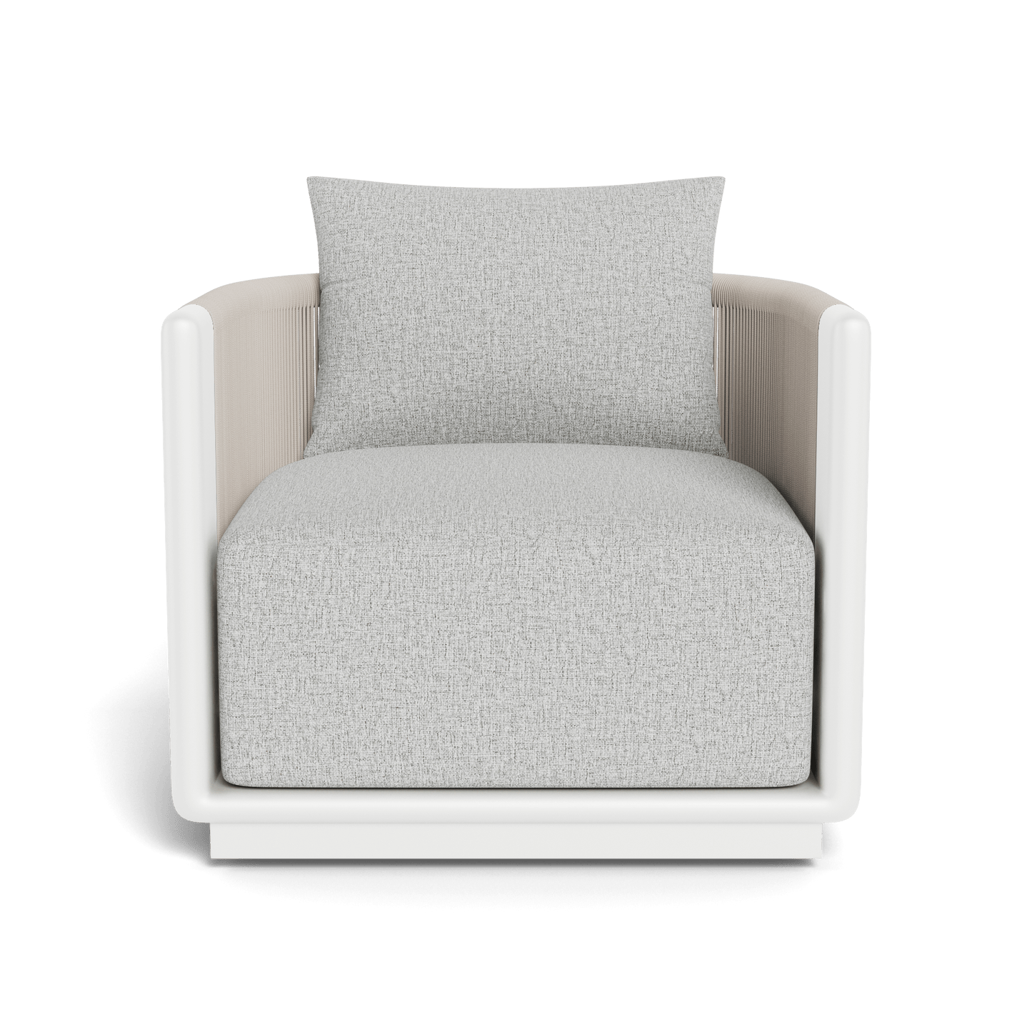 Palm Beach Aluminum Swivel Lounge Chair