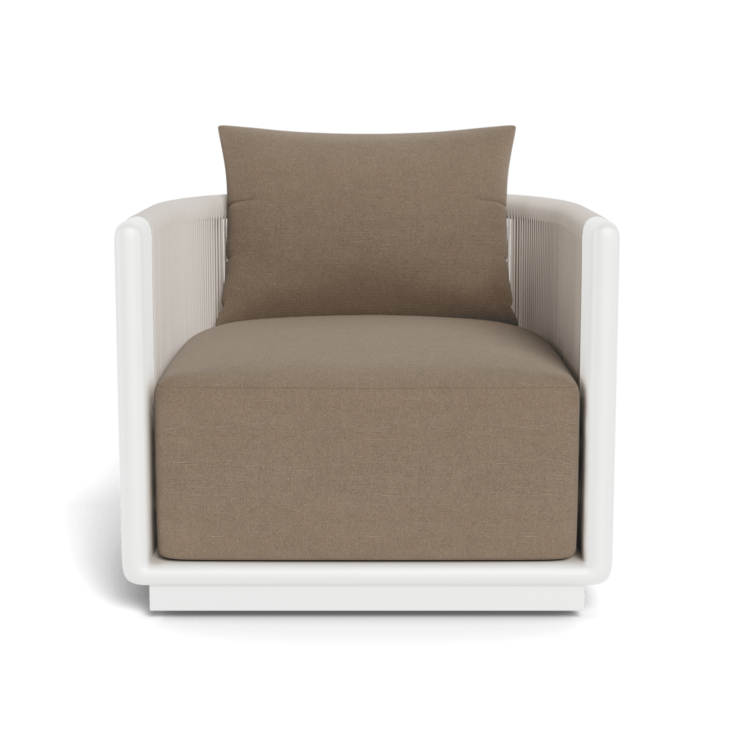 Palm Beach Aluminum Swivel Lounge Chair