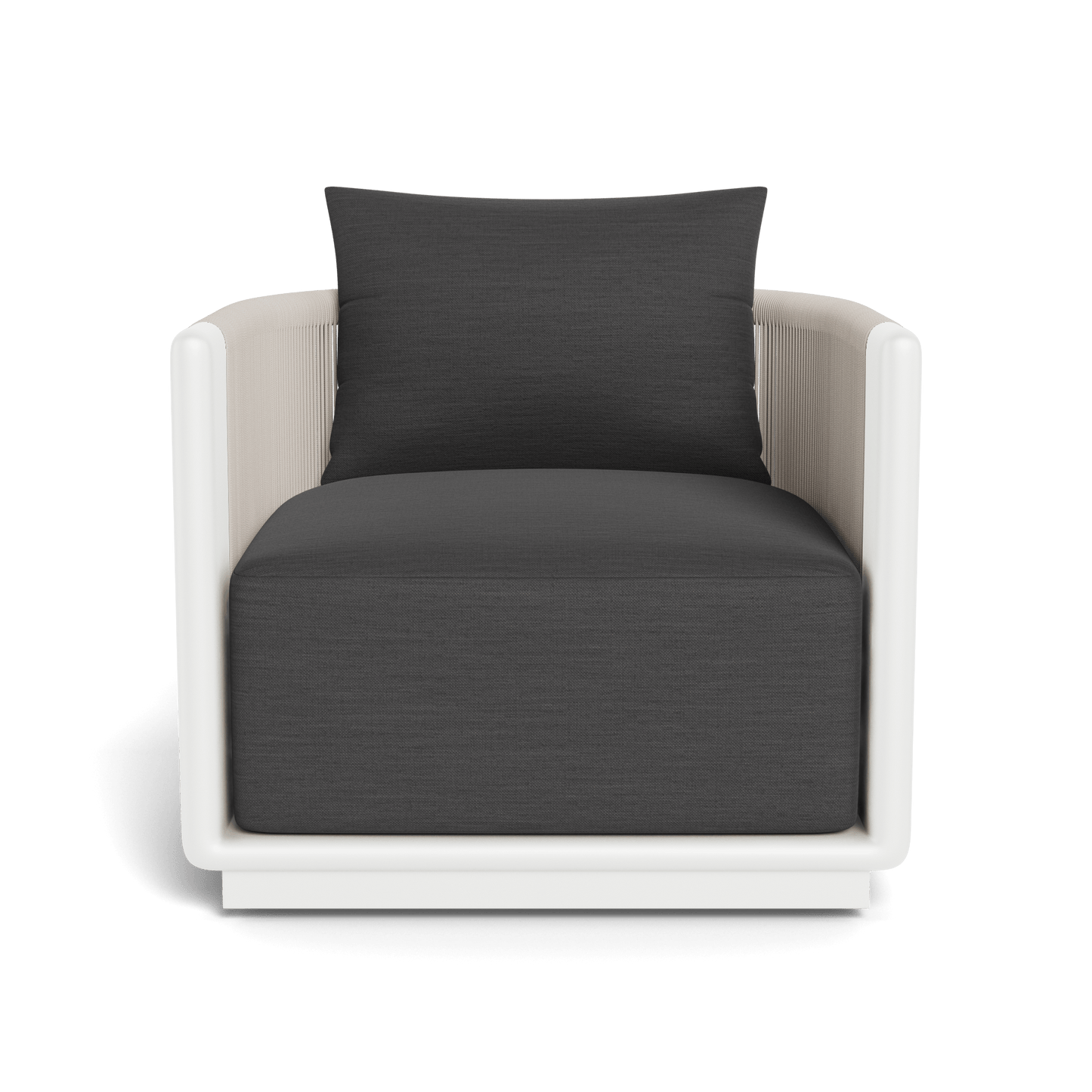 Palm Beach Aluminum Swivel Lounge Chair