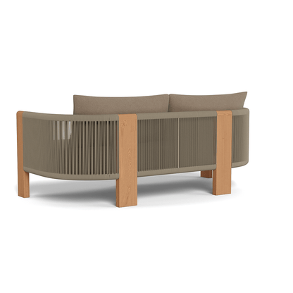 Palm Beach Teak 2 Seat Sofa