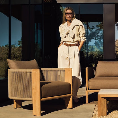 Palm Beach Teak Lounge Chair