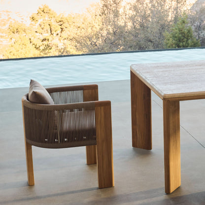 Palm Beach Teak Rectangle Dining Table