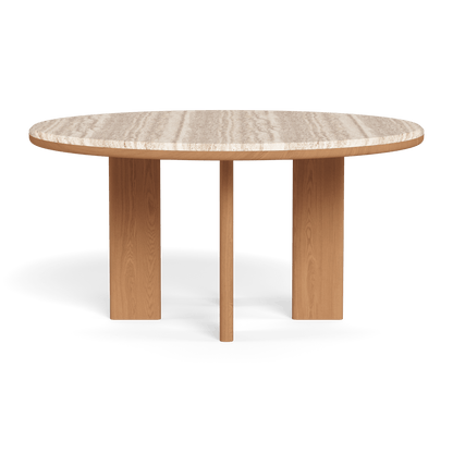 Palm Beach Teak Round Dining Table 60