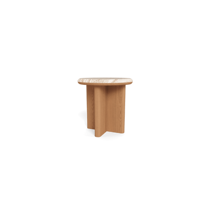 Palm Beach Teak Round Side Table