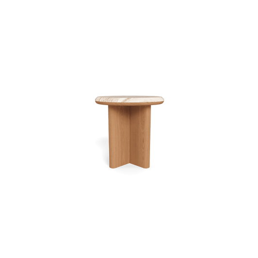 Palm Beach Teak Round Side Table
