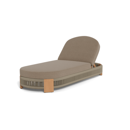 Palm Beach Teak Sun Lounge