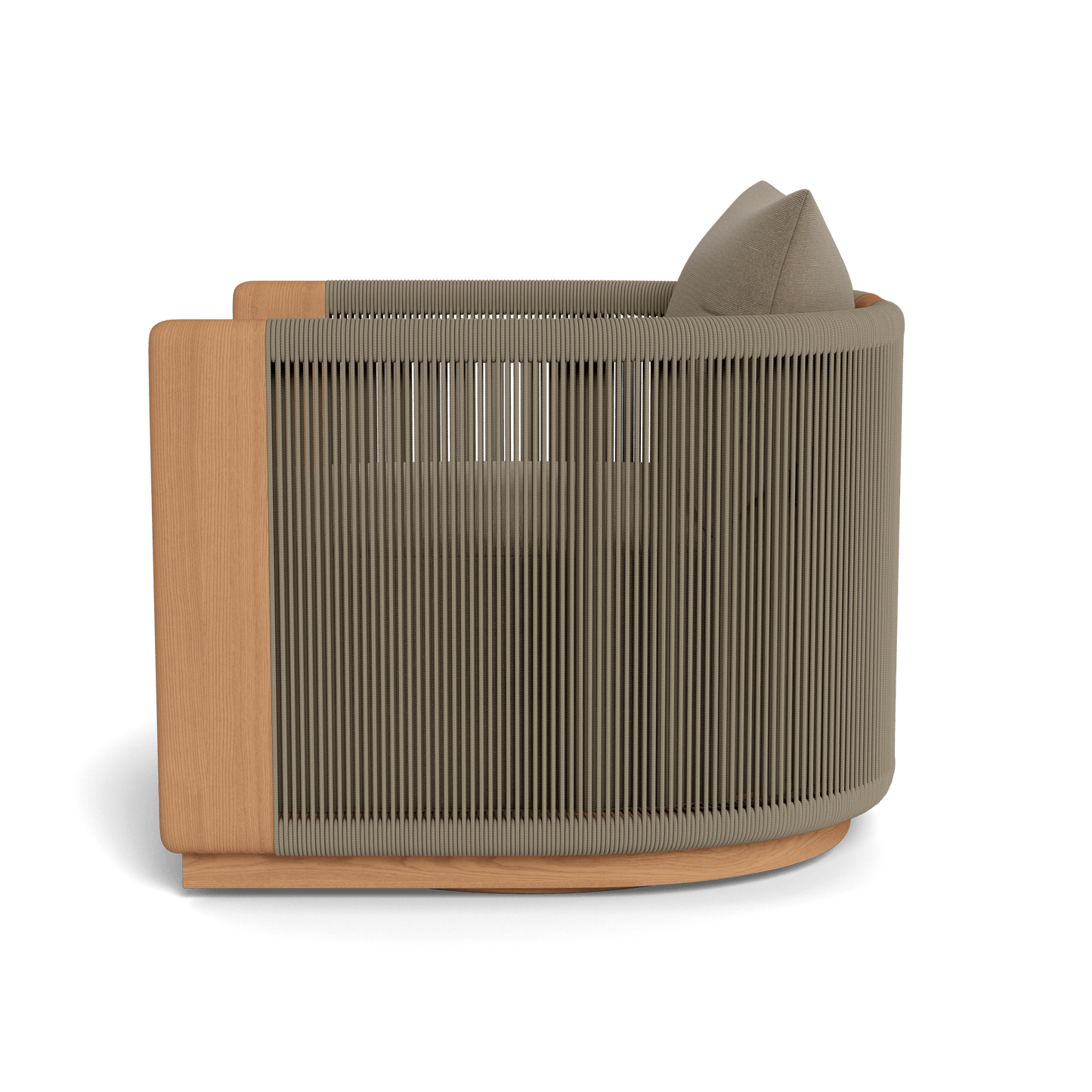 Palm Beach Teak Swivel Lounge Chair