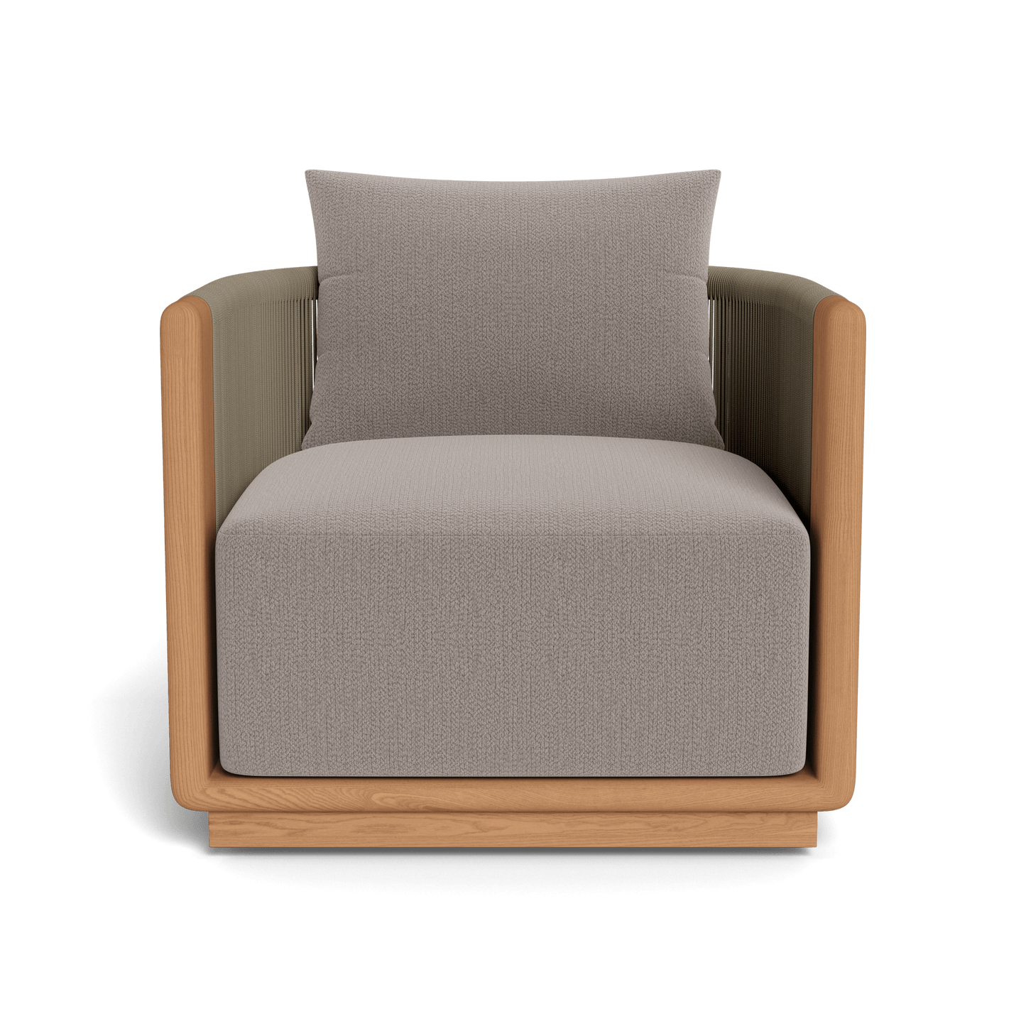 Palm Beach Teak Swivel Lounge Chair