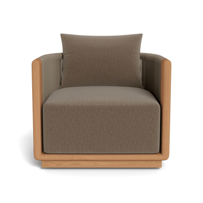 Palm Beach Teak Swivel Lounge Chair