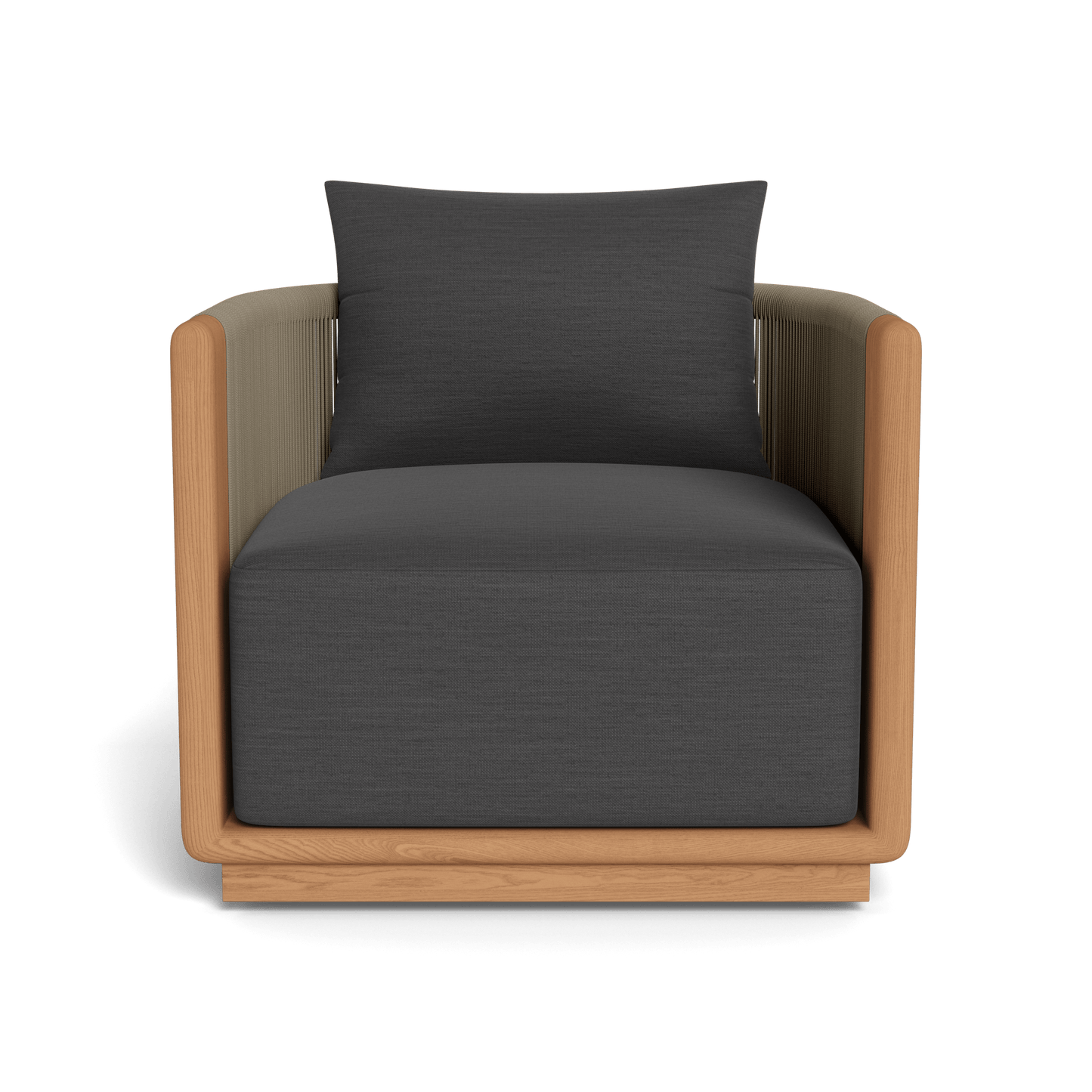 Palm Beach Teak Swivel Lounge Chair