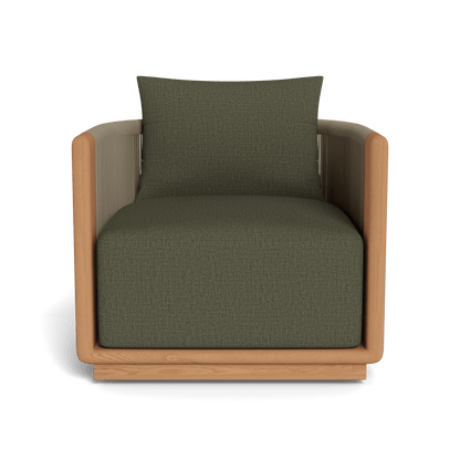 Palm Beach Teak Swivel Lounge Chair