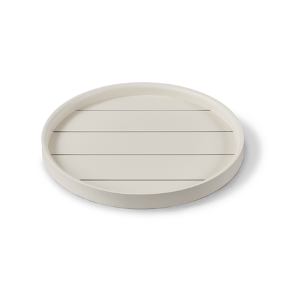 Tavola Aluminum Round Tray 18