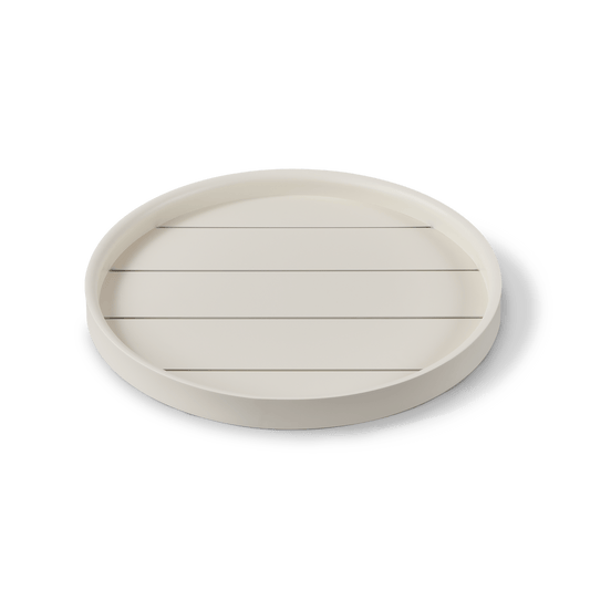 Tavola Aluminum Round Tray 18