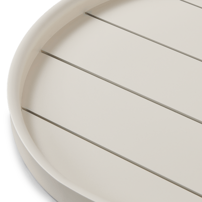 Tavola Aluminum Round Tray 18