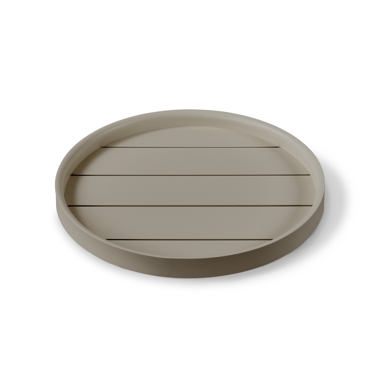 Tavola Aluminum Round Tray 18