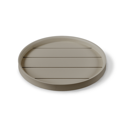 Tavola Aluminum Round Tray 18