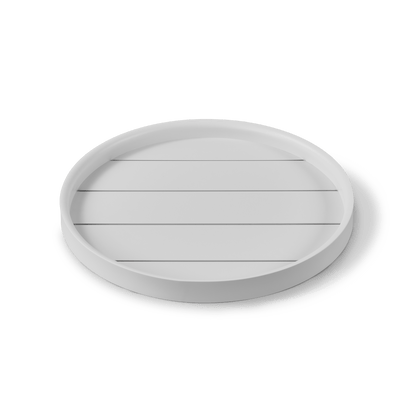 Tavola Aluminum Round Tray 18
