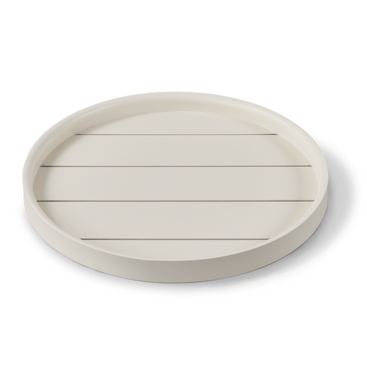 Tavola Aluminum Round Tray 24