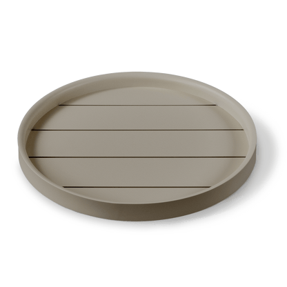 Tavola Aluminum Round Tray 24