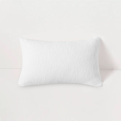 Throw Pillow - Pebble White