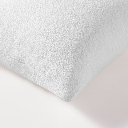 Throw Pillow - Pebble White