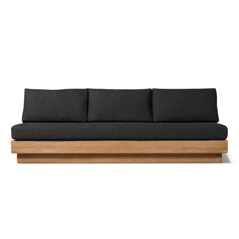 Tulum 3 Seat Armless Sofa