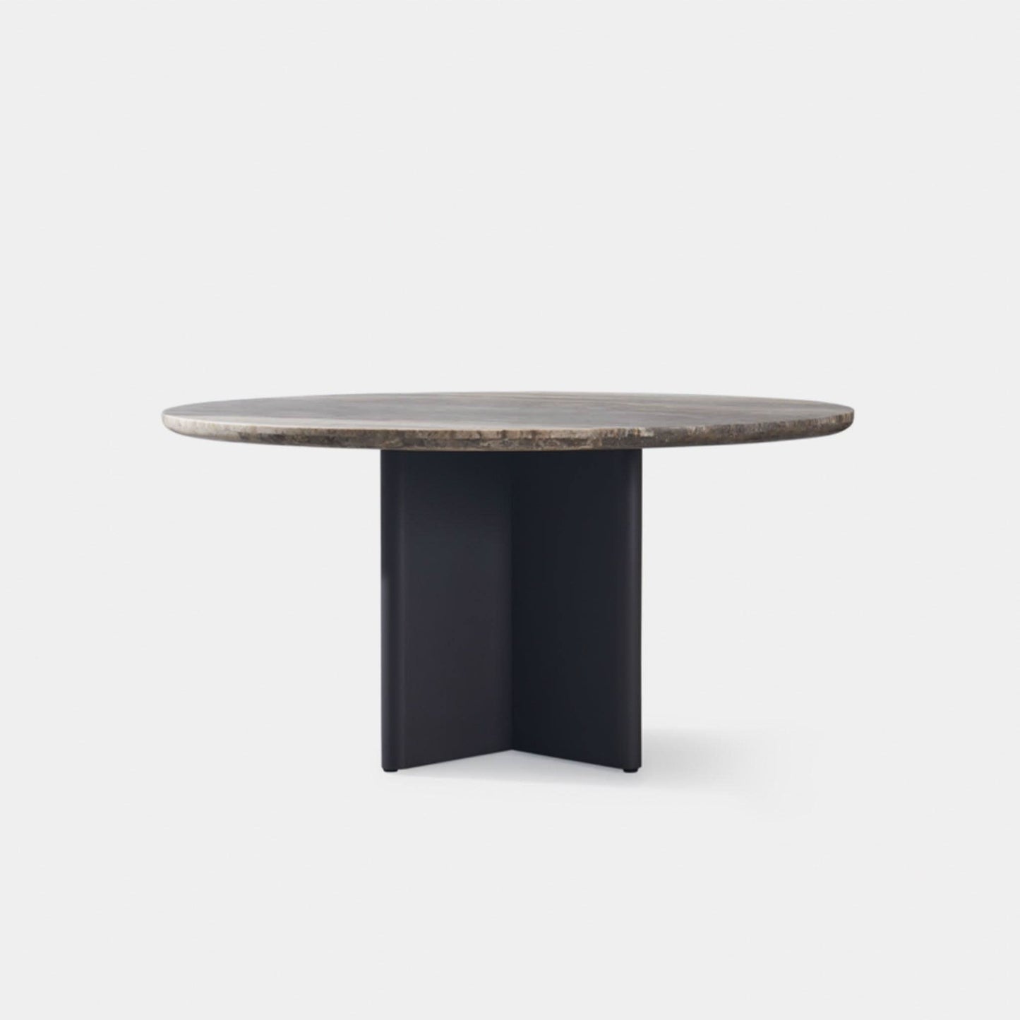 Victoria Aluminum Stone Round Dining Table 60