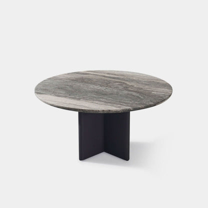 Victoria Aluminum Stone Round Dining Table 60